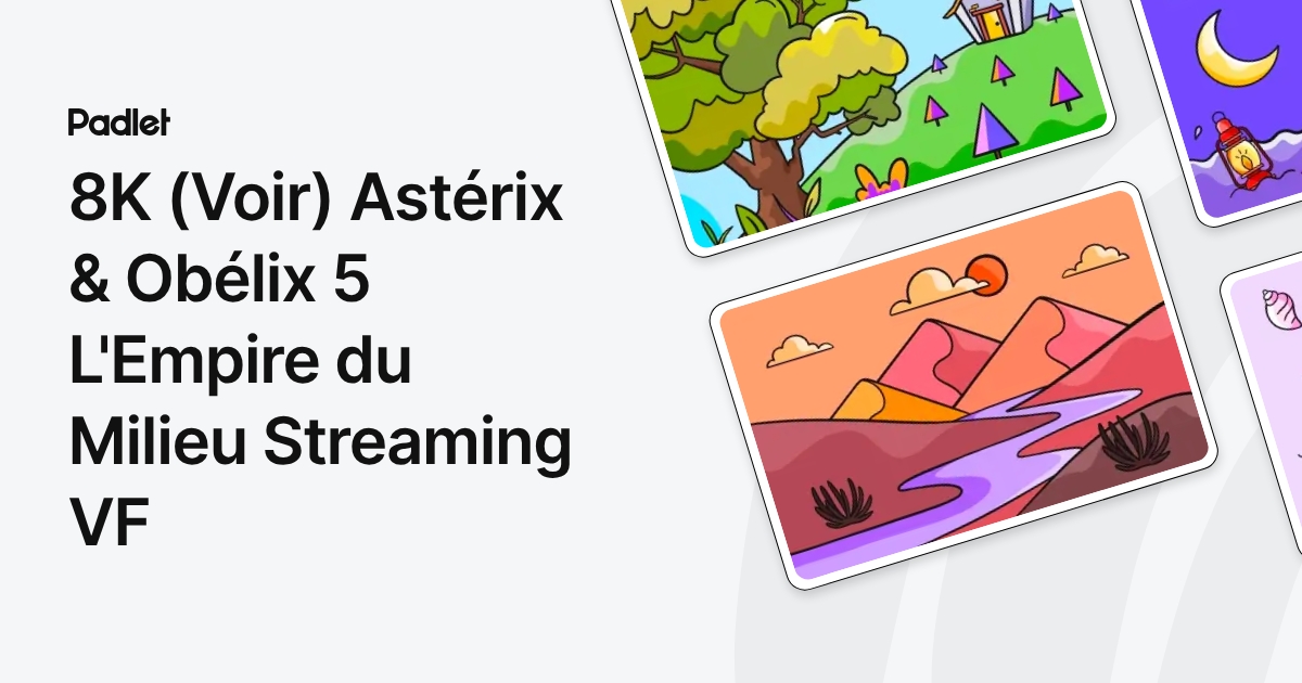 8K (Voir) Astérix &amp; Obélix 5 L'Empire du Milieu Streaming VF