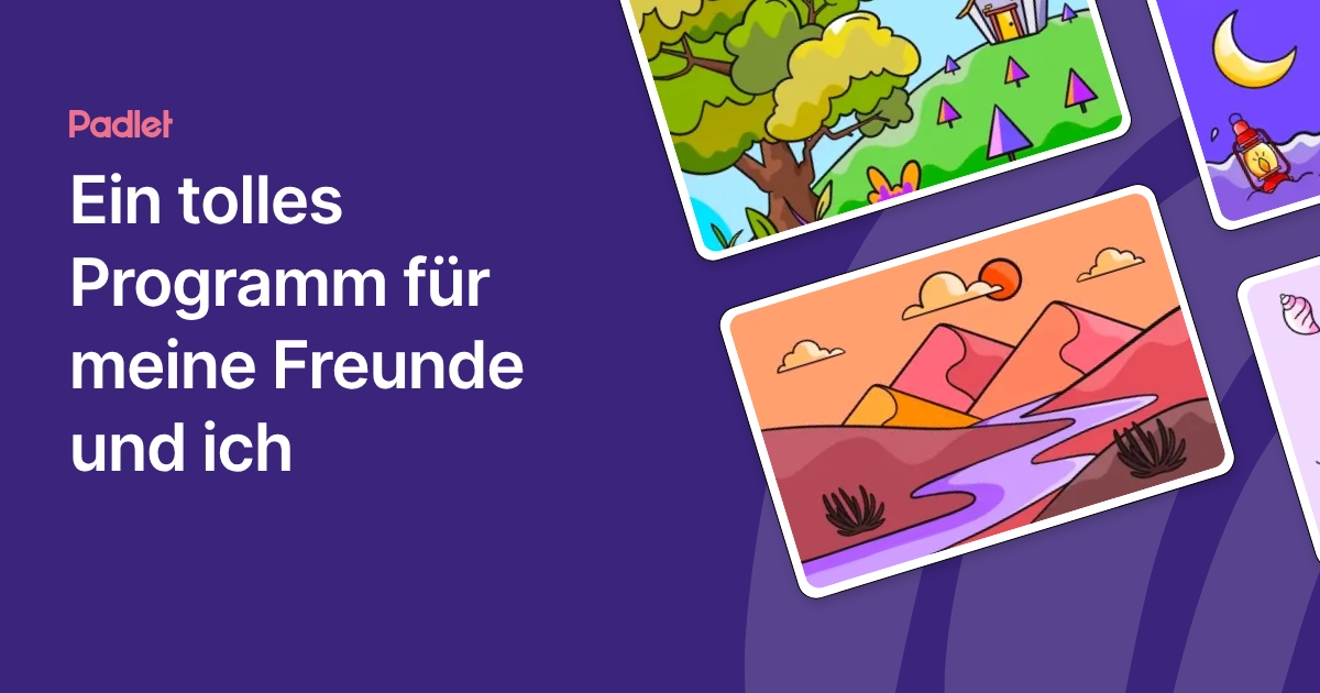 Ein Programm Ein tolles Programm für meine Freunde und ich