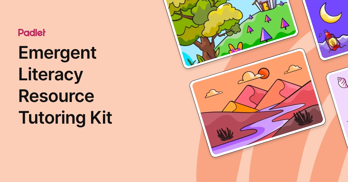Emergent Literacy Resource Tutoring Kit