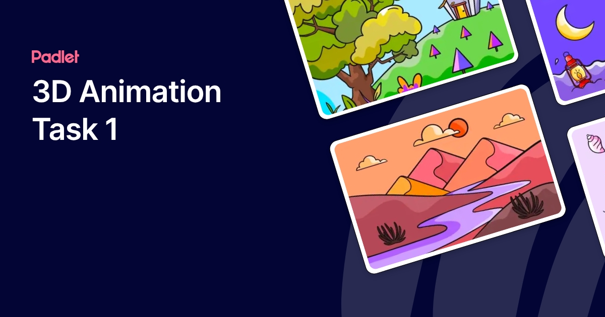 3D Animation Task 1