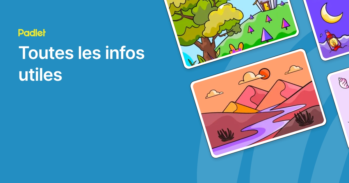 Toutes les infos utiles