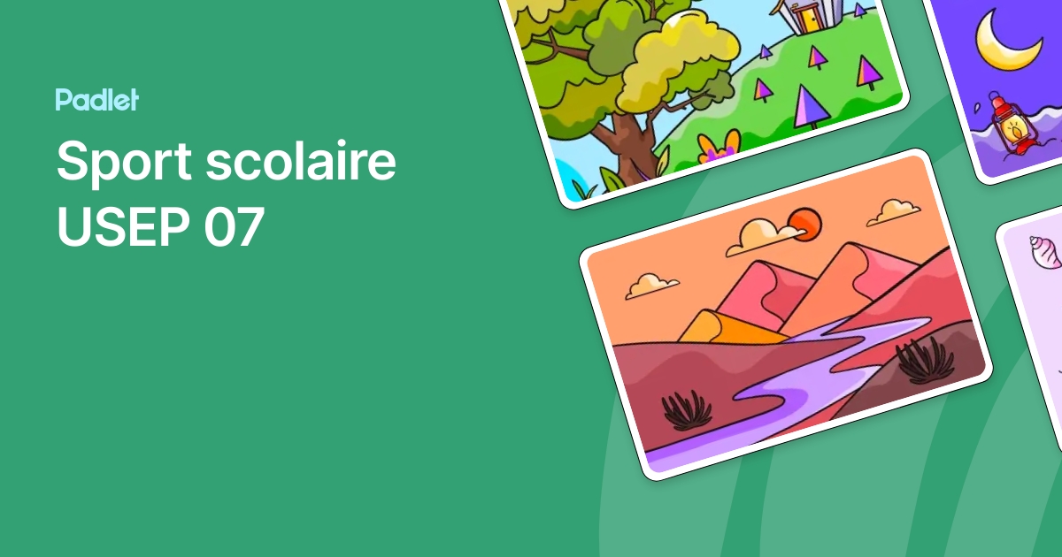 Sport scolaire USEP 07