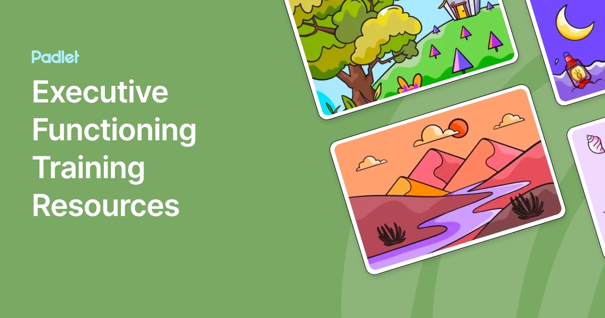 Executive Functioning Training Resources
