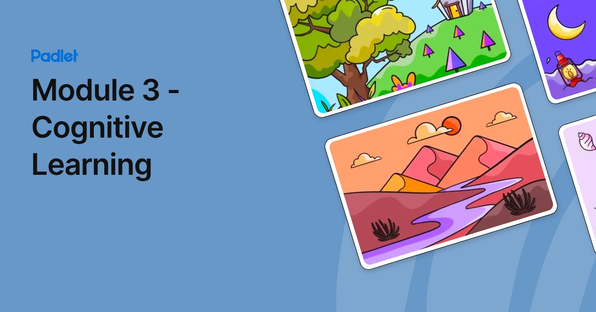 Module 3 - Cognitive Learning