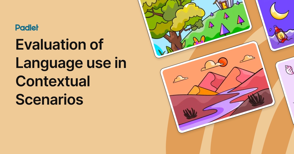 Evaluation of Language use in Contextual Scenarios