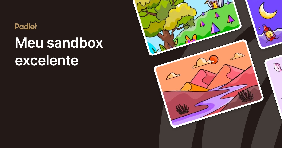 Meu sandbox excelente