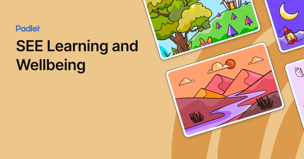 SEE Learning and Wellbeing