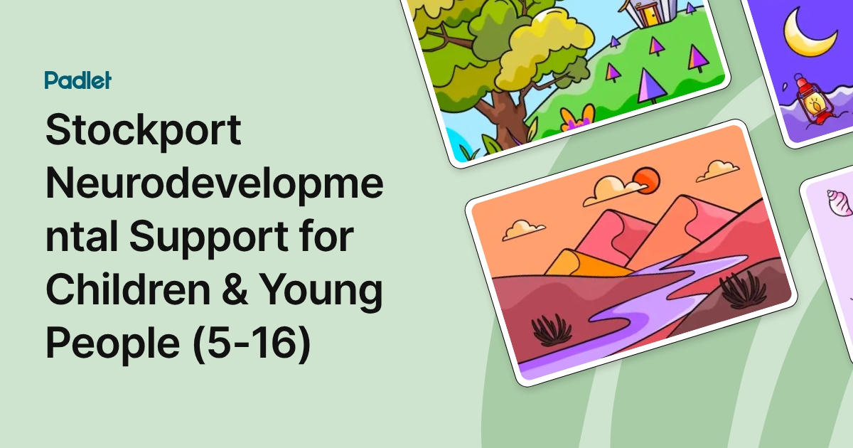 Stockport Neurodevelopmental Support for Children & Young People (5-16)