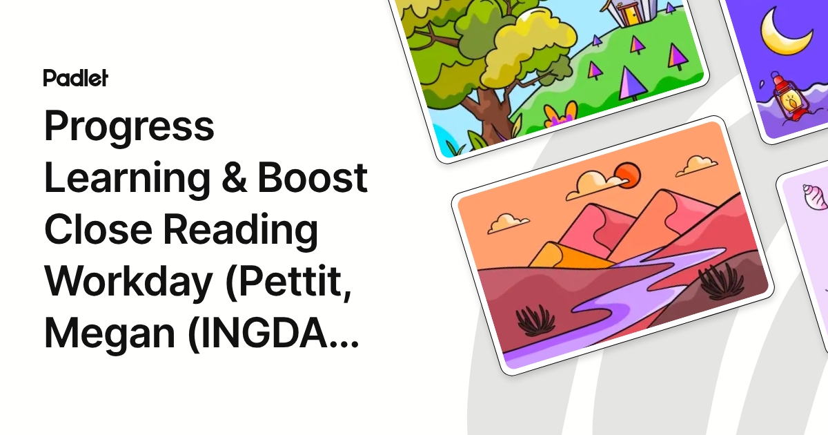 Boost Learning Reading Progress Learning & Boost Close Reading Workday (Pettit, Megan (INGDA ...