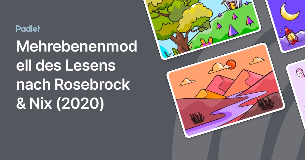 Mehrebenenmodell Rosebrock Und Nix Mehrebenenmodell des Lesens nach Rosebrock & Nix (2020)