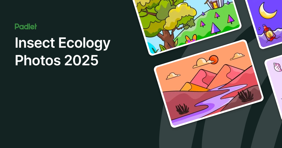 Insect Ecology Photos 2025