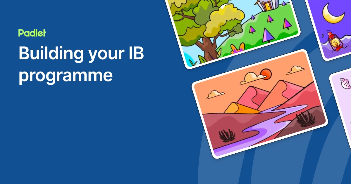 Building your IB programme