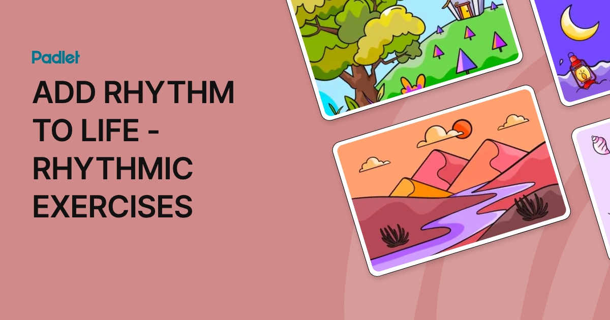 Adding Rhythms ADD RHYTHM TO LIFE - RHYTHMIC EXERCISES