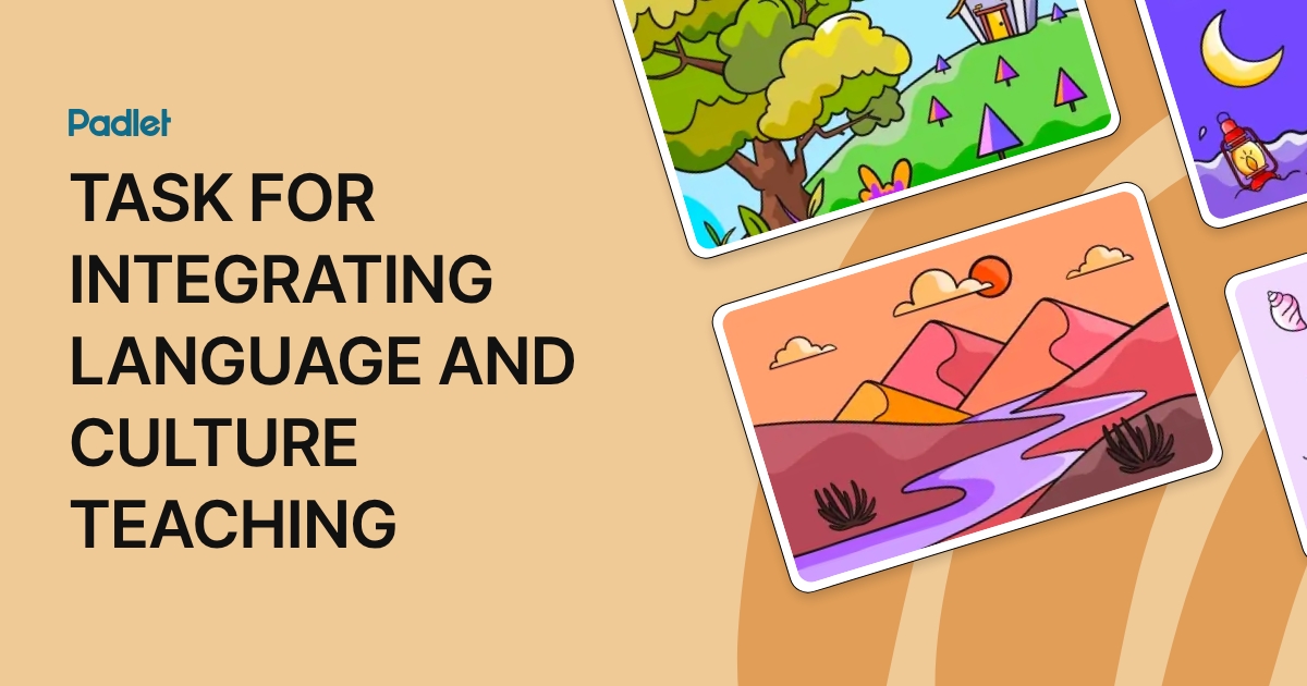 TASK FOR INTEGRATING LANGUAGE AND CULTURE TEACHING