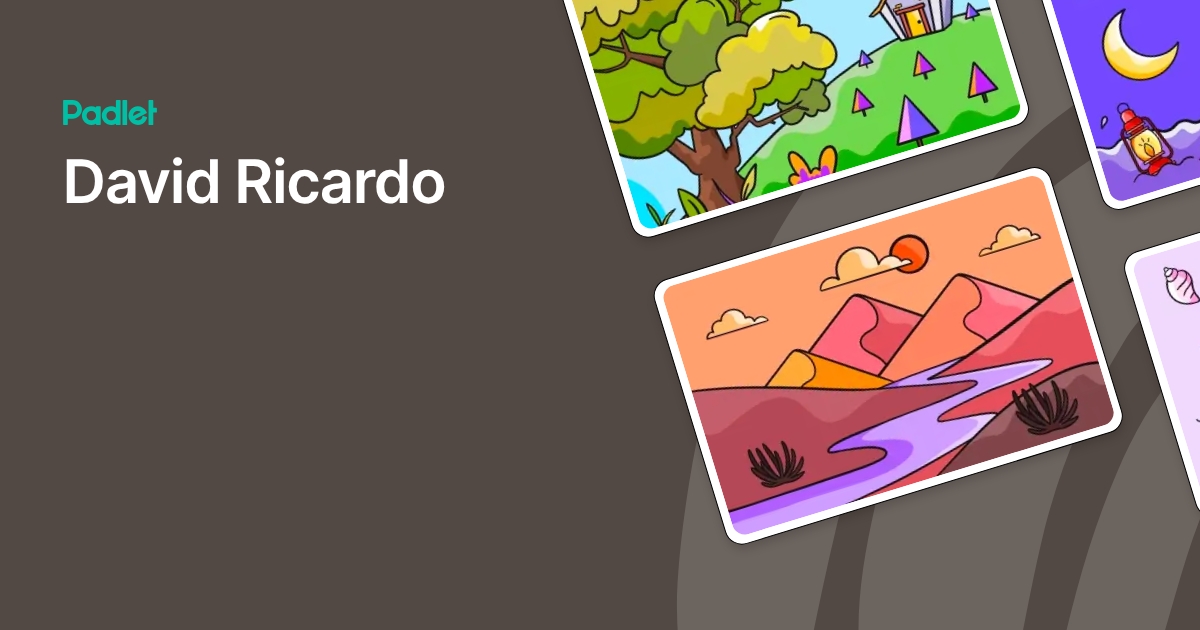 David Ricardo Graphics David Ricardo