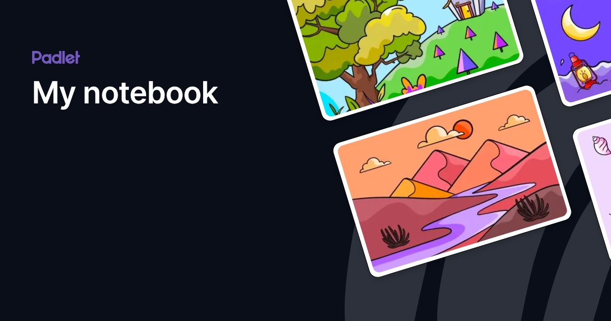 My notebook