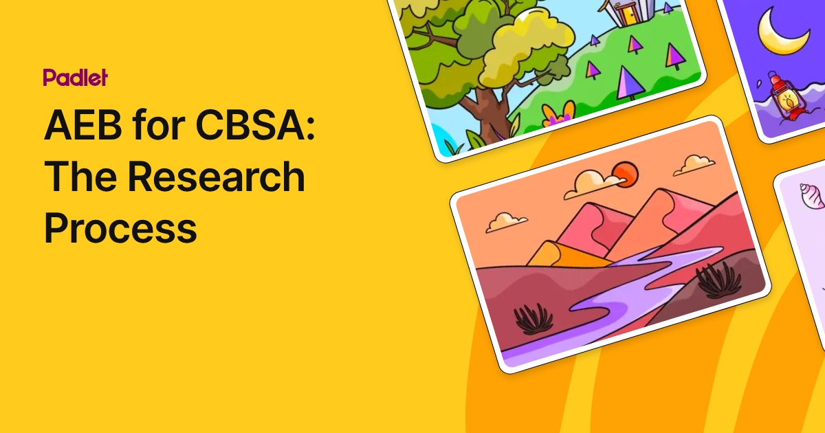 AEB for CBSA: The Research Process