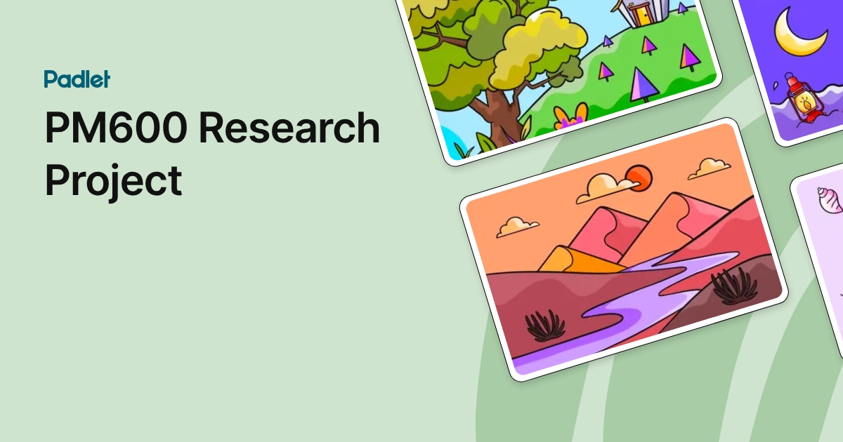 Pm600 PM600 Research Project