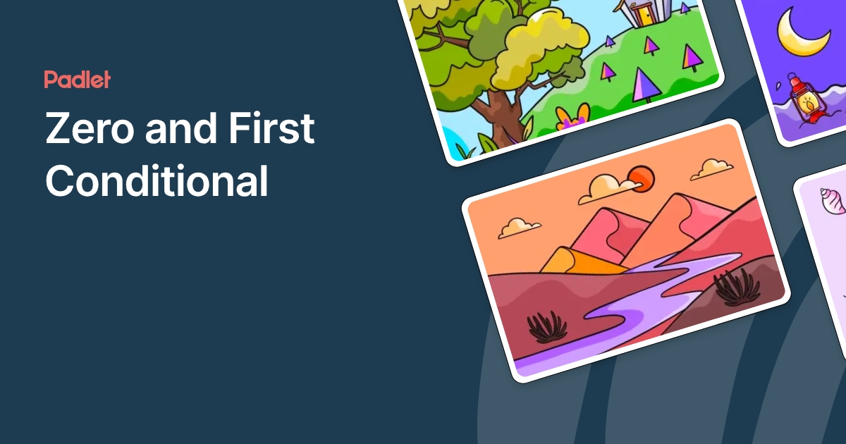 Zero and First Conditional