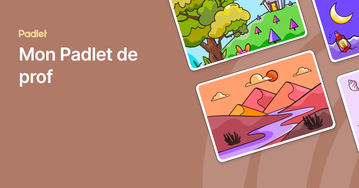 Mon Padlet de prof