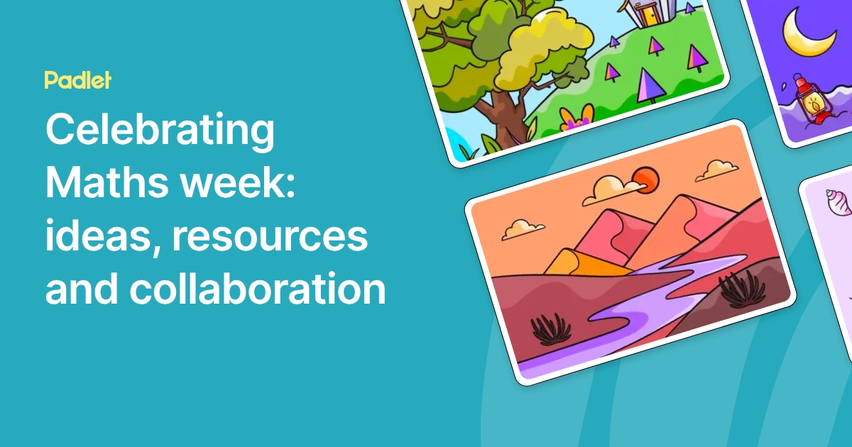 Celebrating Maths week: ideas, resources and collaboration