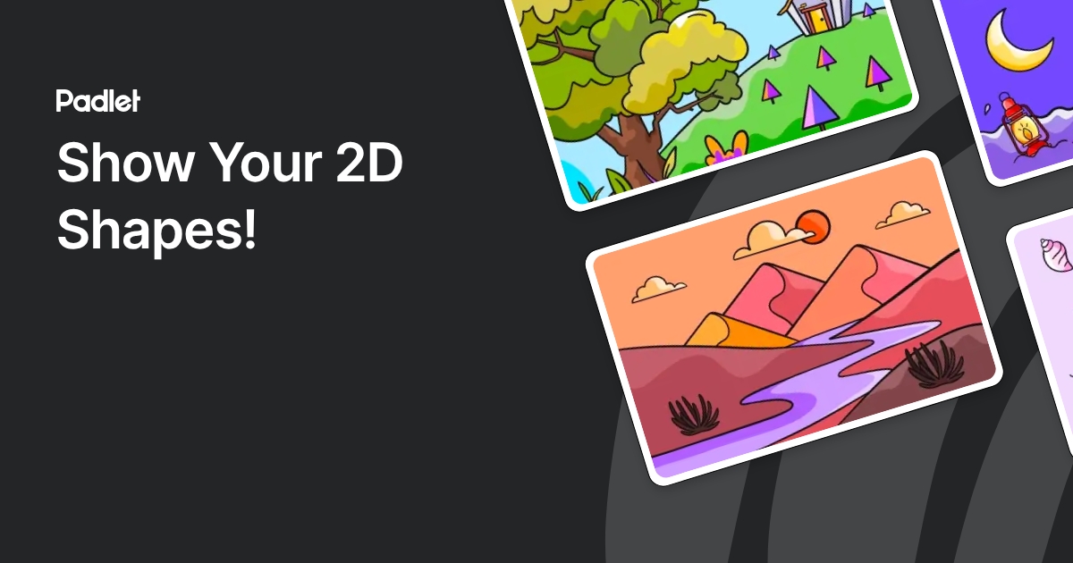 Show Your 2D Shapes!