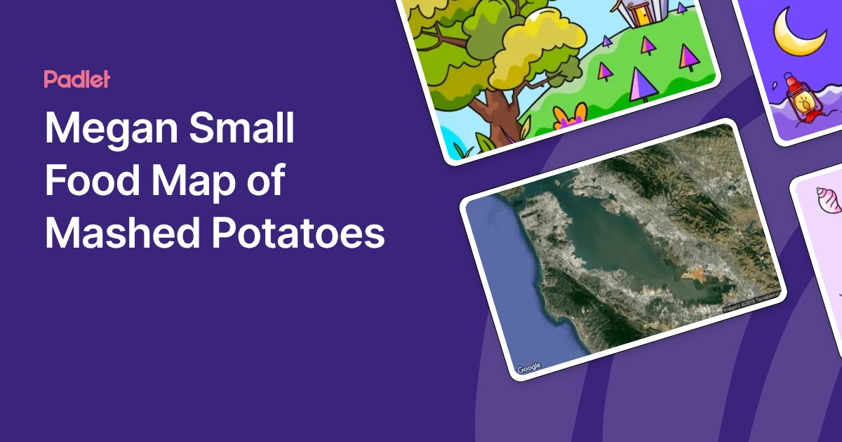 Megan Small Food Map of Mashed Potatoes