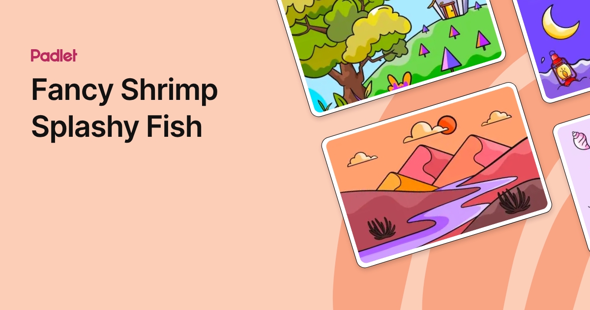 Fancy Shrimp Splashy Fish