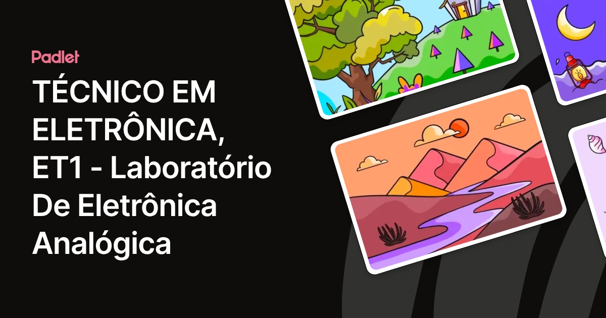 TÉCNICO EM ELETRÔNICA, ET1 - Laboratório De Eletrônica Analógica