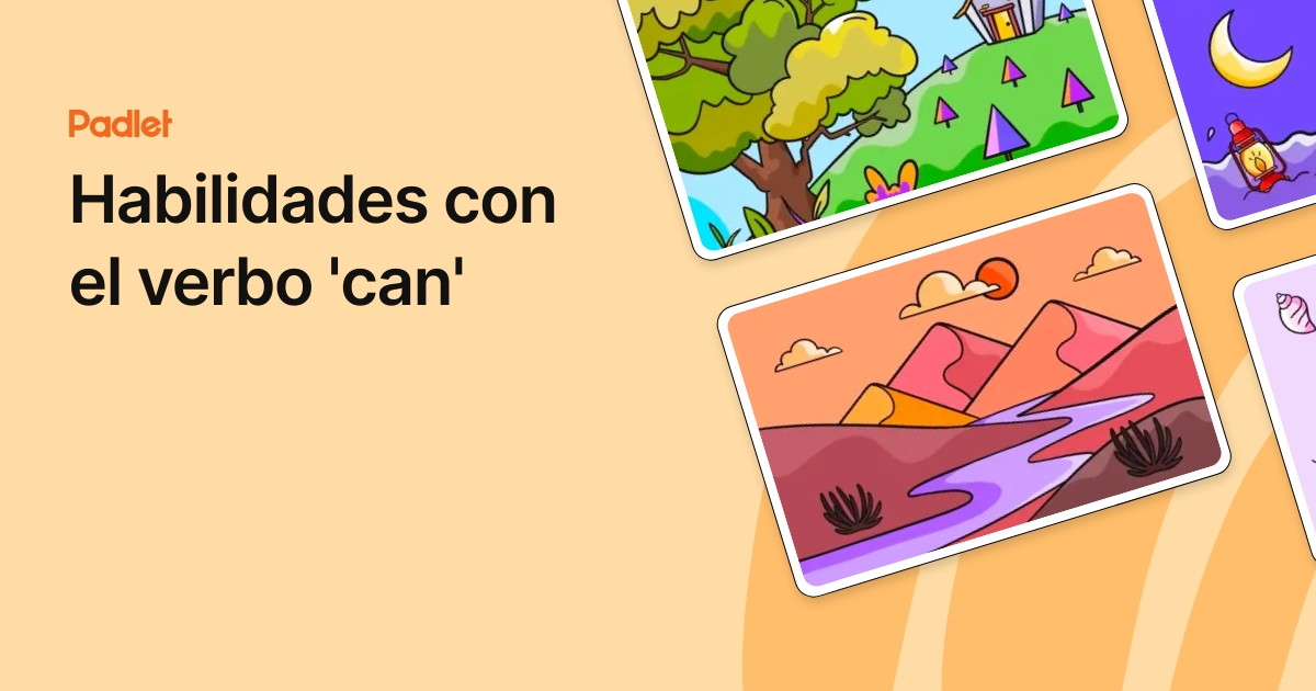 Habilidades Con El Verbo Can