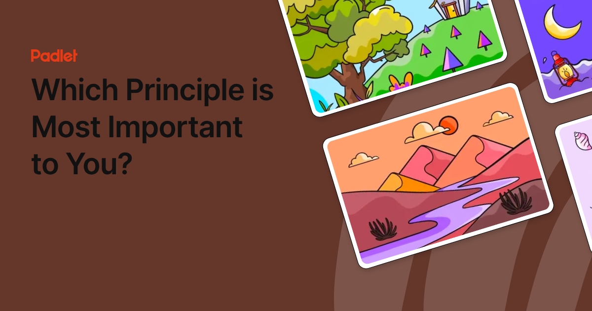 Which Principle is Most Important to You?