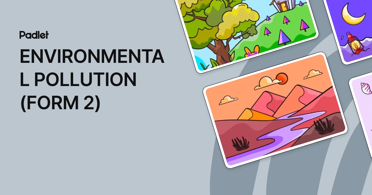 ENVIRONMENTAL POLLUTION (FORM 2)