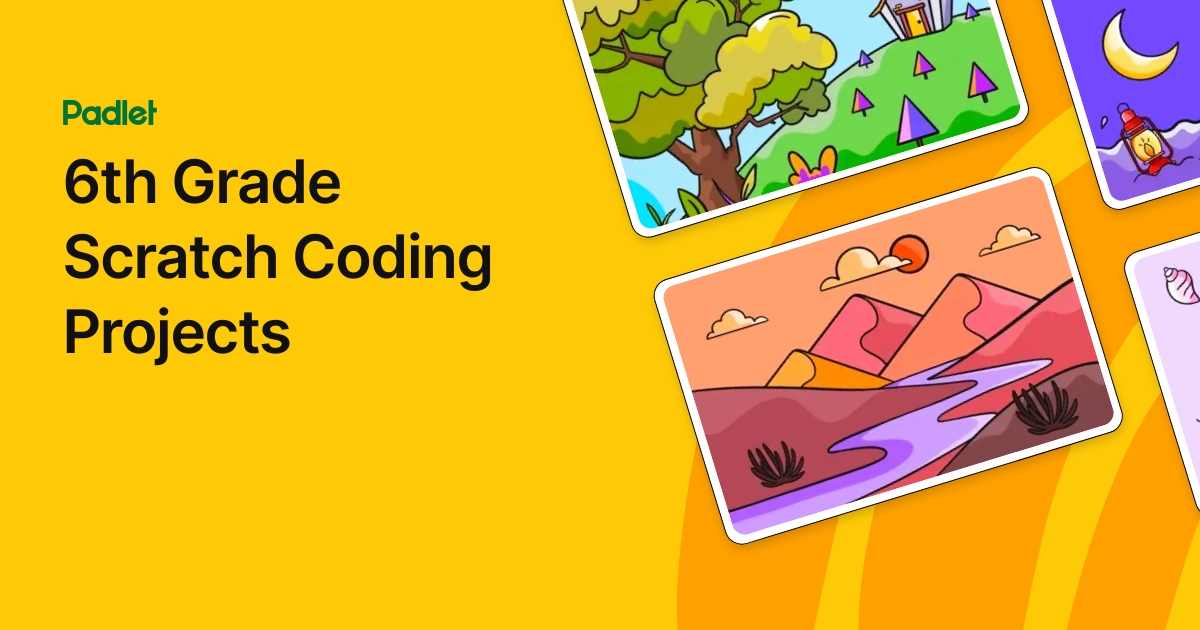 6th Grade Scratch Coding Projects