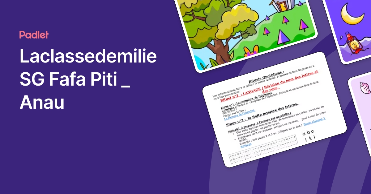 Laclassedemilie SG Fafa Piti _ Anau