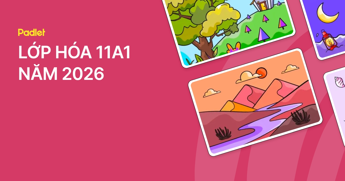 LỚP HÓA 11A1 NĂM 2026