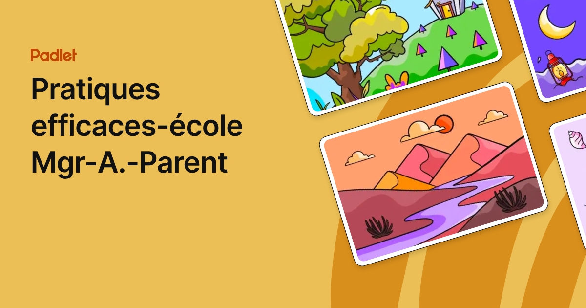 Pratiques efficaces-école Mgr-A.-Parent