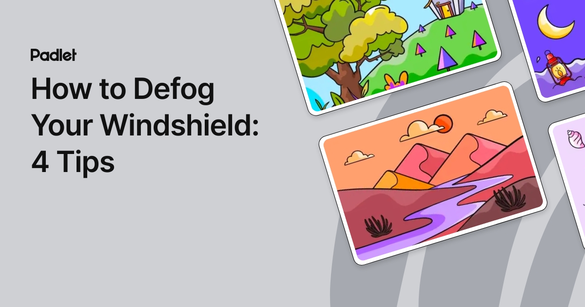 How to Defog Your Windshield: 4 Tips