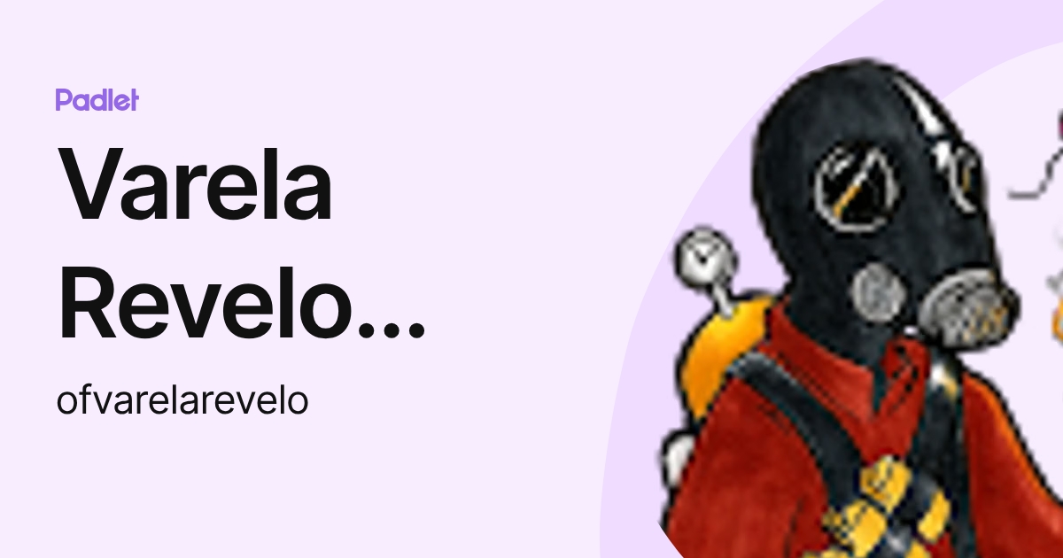 Varela Revelo Oscar Fernando (ofvarelarevelo) profile | Padlet