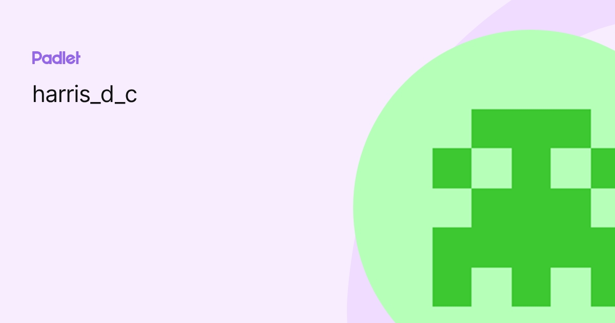 harris_d_c profile | Padlet