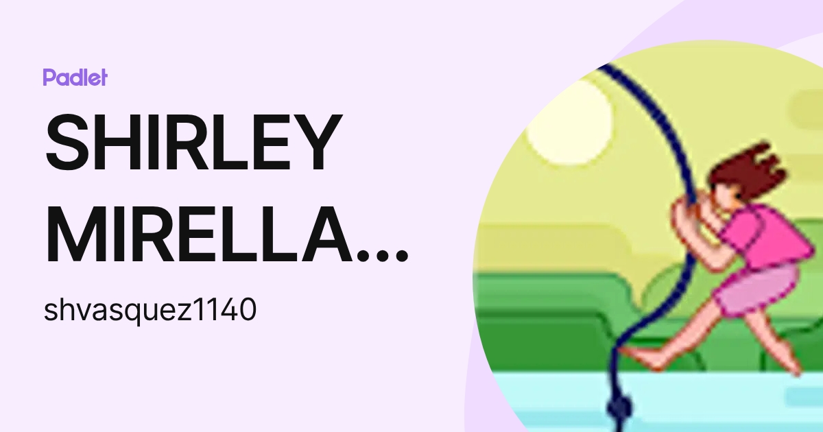 SHIRLEY MIRELLA VÁSQUEZ LEÓN (shvasquez1140) profile | Padlet
