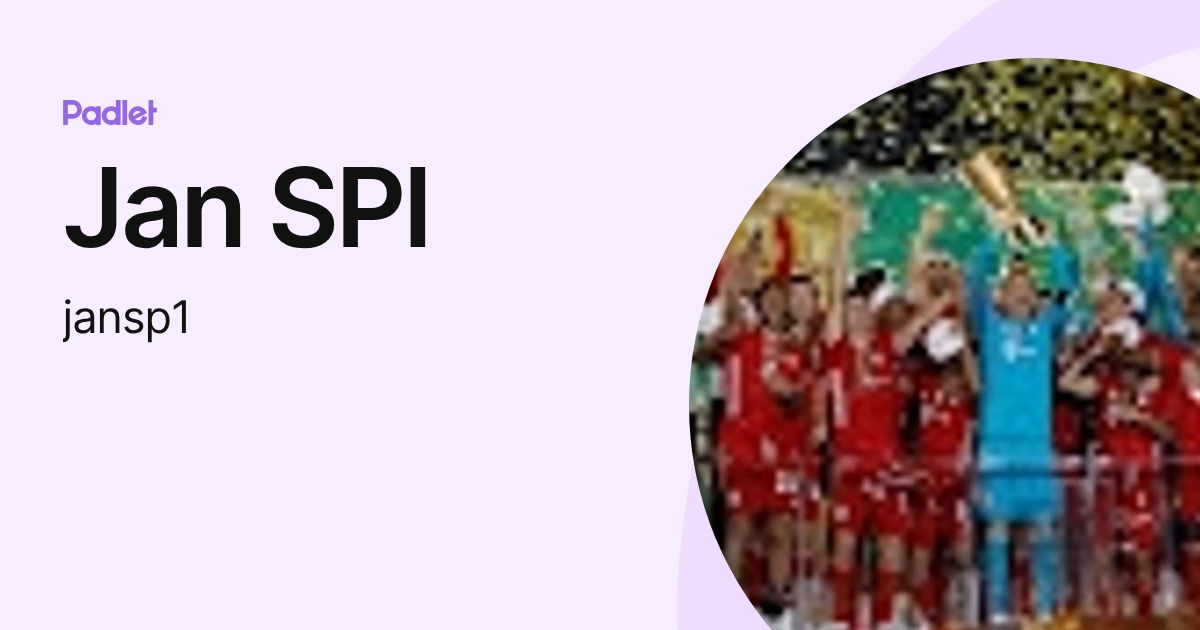 Jan SPI (jansp1) profile | Padlet