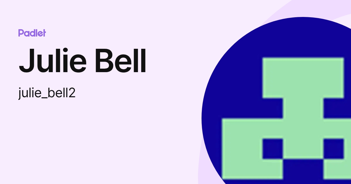 Julie Bell (julie_bell2) profile | Padlet