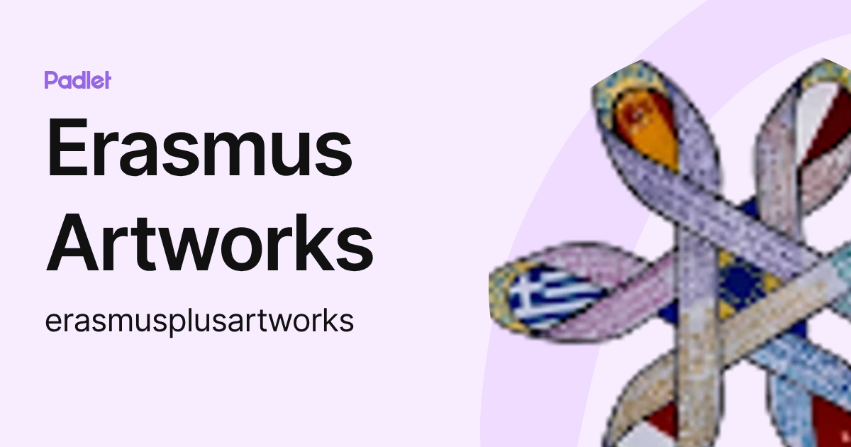 Erasmus Artworks (erasmusplusartworks) profile | Padlet