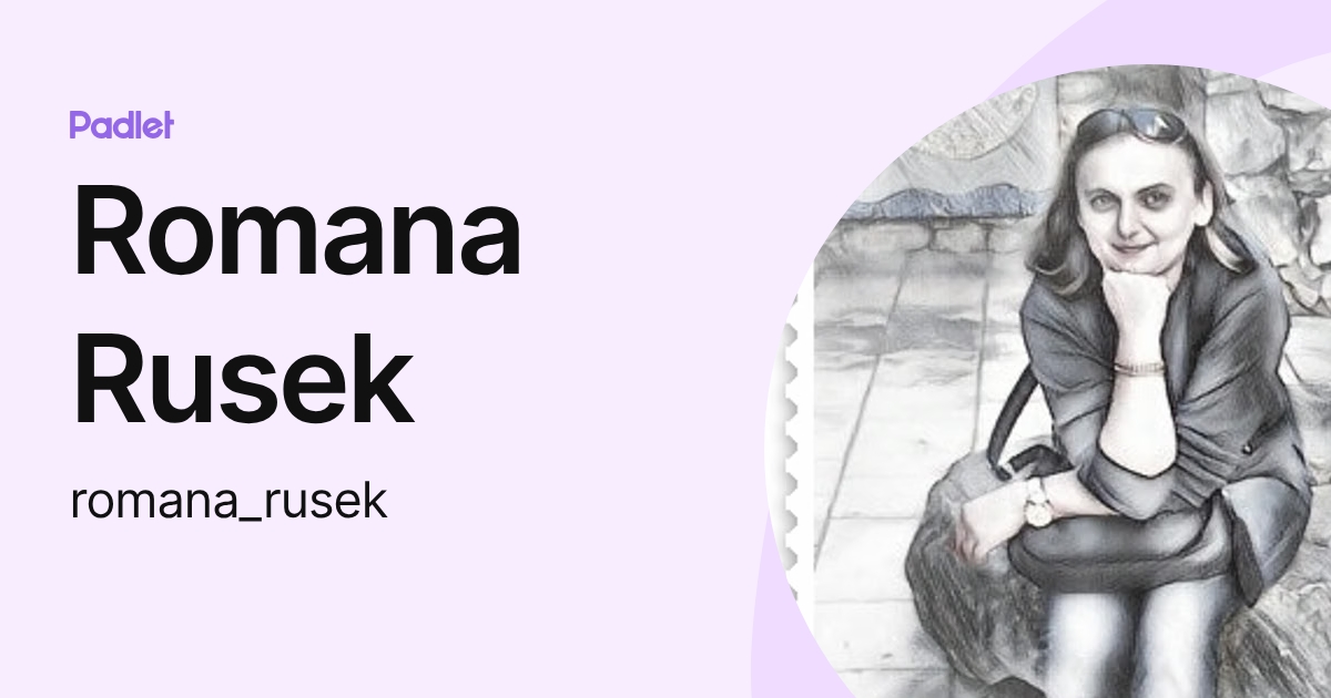 Romana Rusek (romana_rusek) profile | Padlet