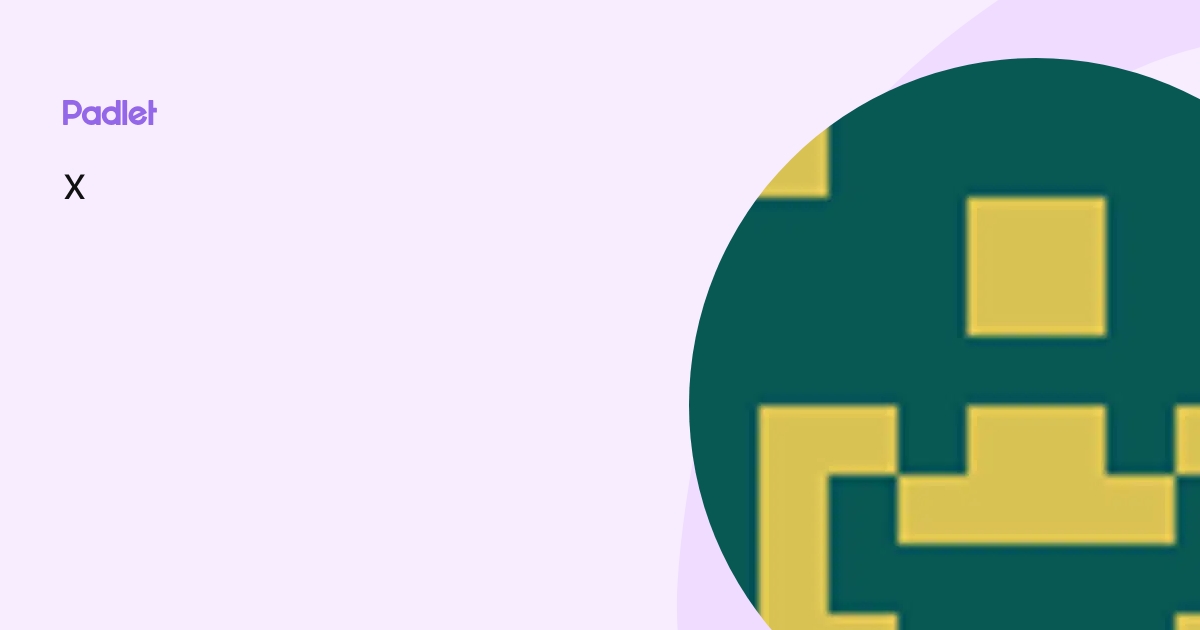 x profile | Padlet