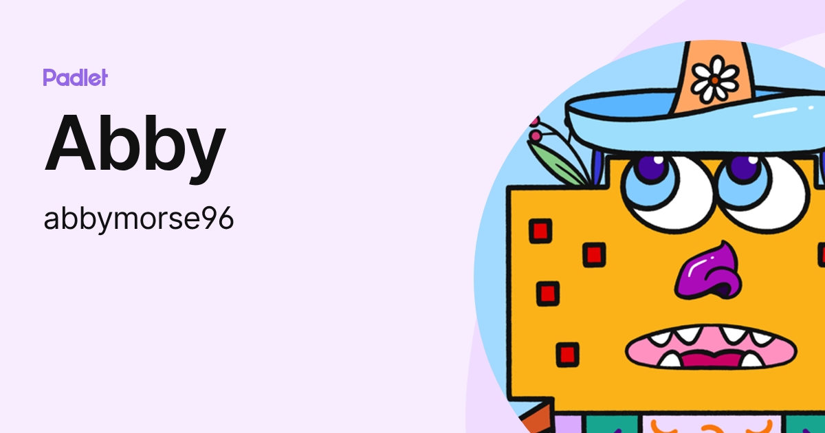 Abby (abbymorse96) profile | Padlet