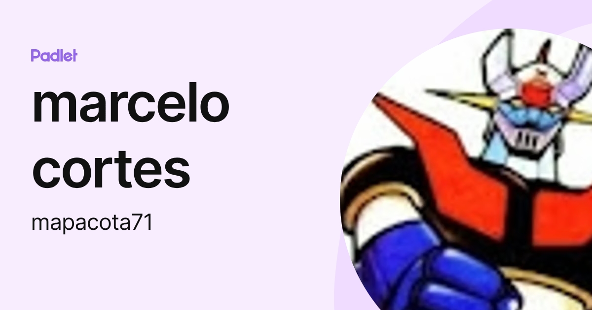 marcelo cortes (mapacota71) profile | Padlet