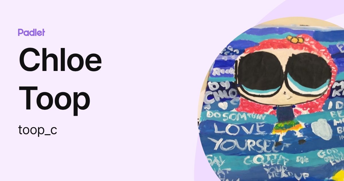 Chloe Toop (toop_c) profile | Padlet