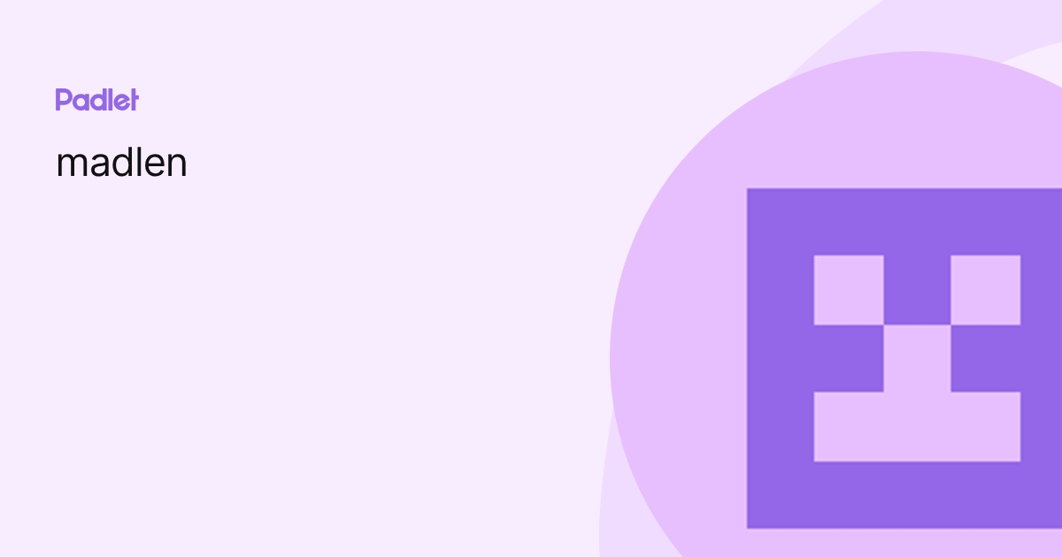 madlen profile | Padlet