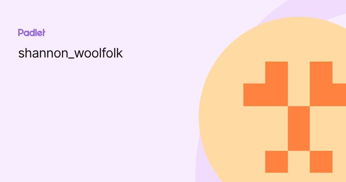 shannon_woolfolk profile | Padlet